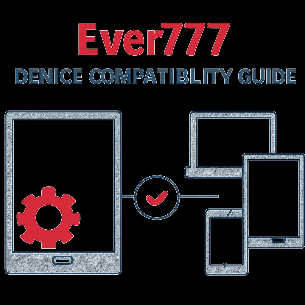 Diagram illustrating device compatibility considerations for Ever777.