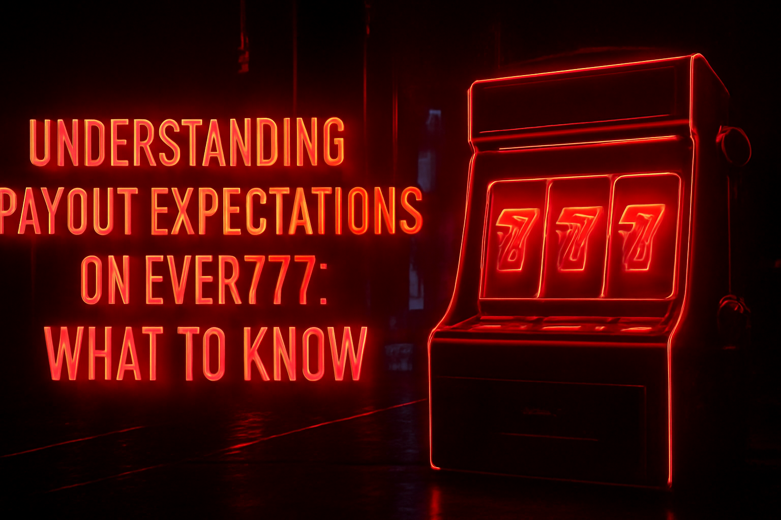 Informational scene depicting updates for the Ever777 app