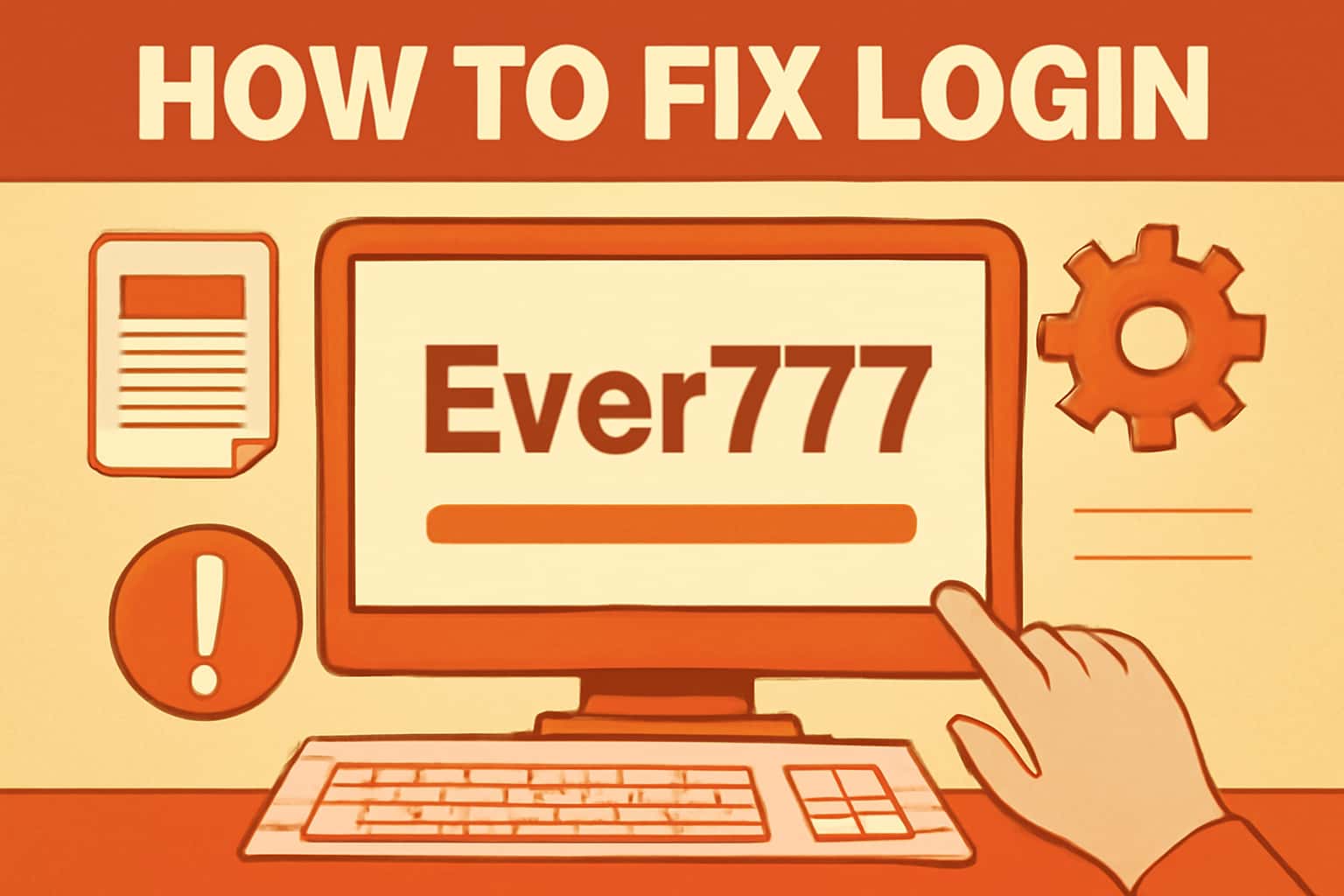 An informative visualization of login troubleshooting for Ever777